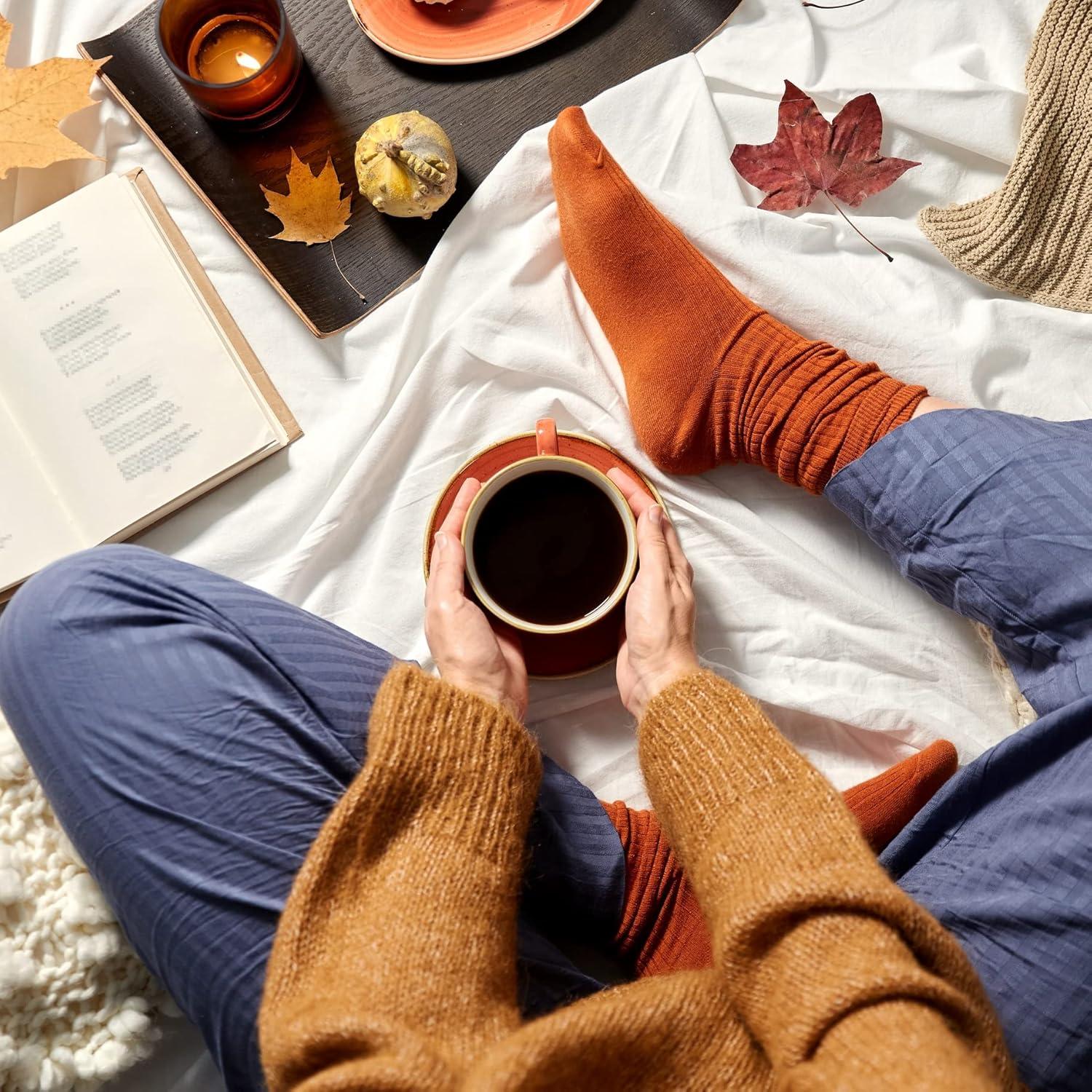 image:imageCrazy Cups Decaf Flavored Coffee Pods Decaf Eggnog Coffee Holiday Blend Coffee Single Serve Coffee for Keurig K Cups Machines Hot or Iced Coffee Medium Roast Coffee 22 CountDecaf Pumpkin Caramel Spice