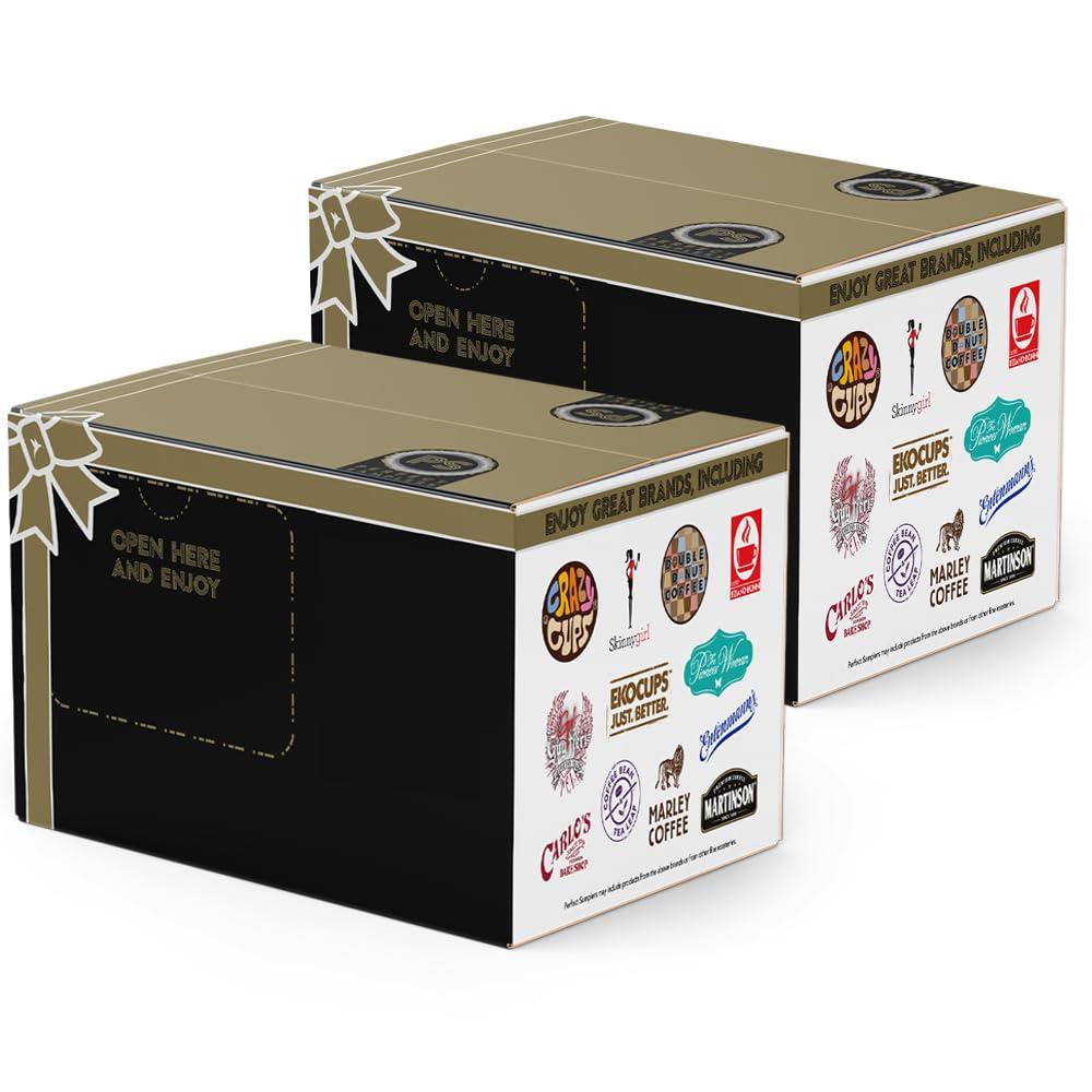 image:imageCrazy Cups Decaf Praline Nutcracker Flavored Coffee Pods Praline Pecan Decaf Coffee Single Serve Coffee for Keurig K Cups Machines Medium Roast Coffee 22 CountDecaf Flavored Coffee