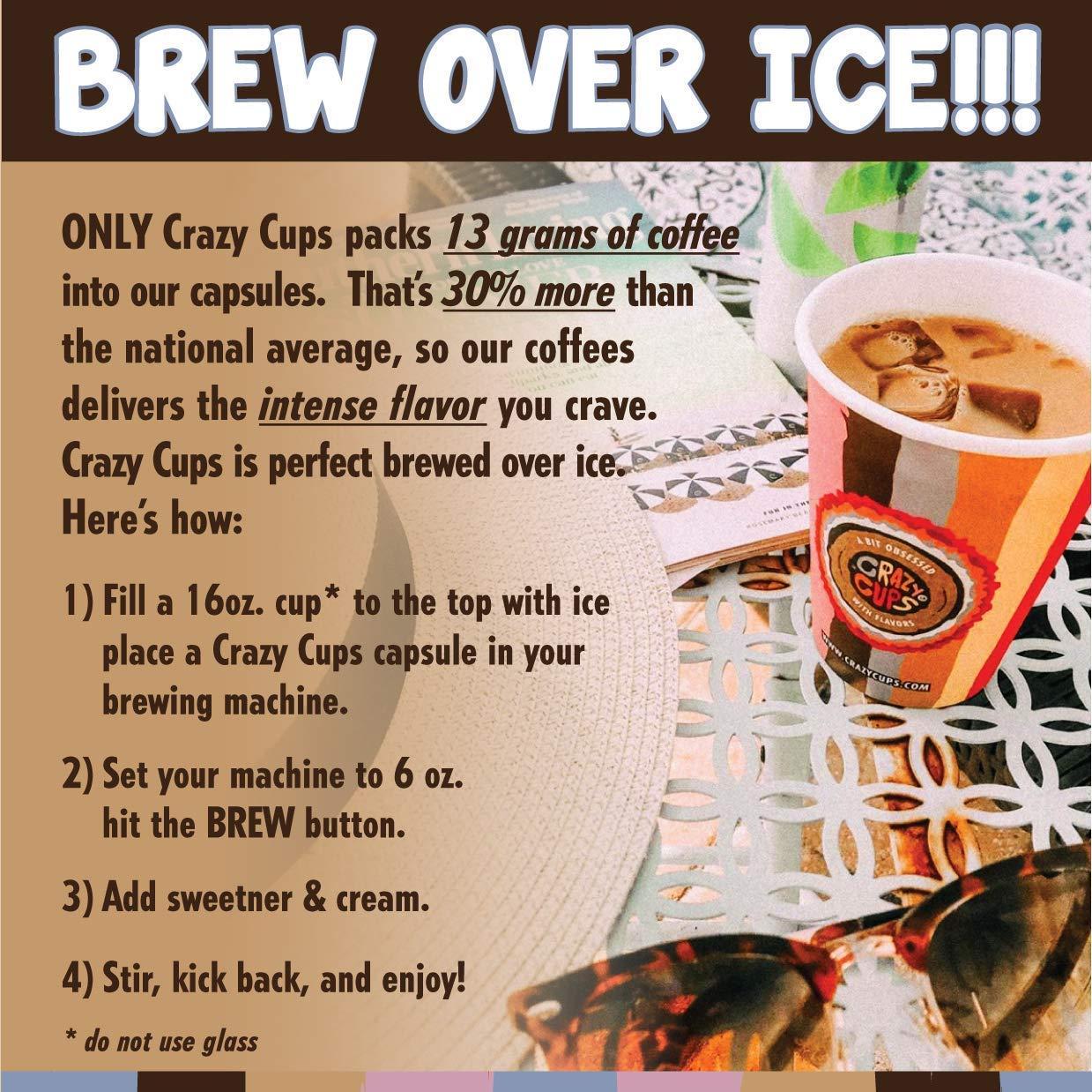 image:imageCrazy Cups Deluxe Holiday Hot Chocolate Gift Set Assorted Flavored Hot Chocolates for Keurig K Cups Machines Single Serve Hot Cocoa in Recyclable Pods 20 CountVariety Pack