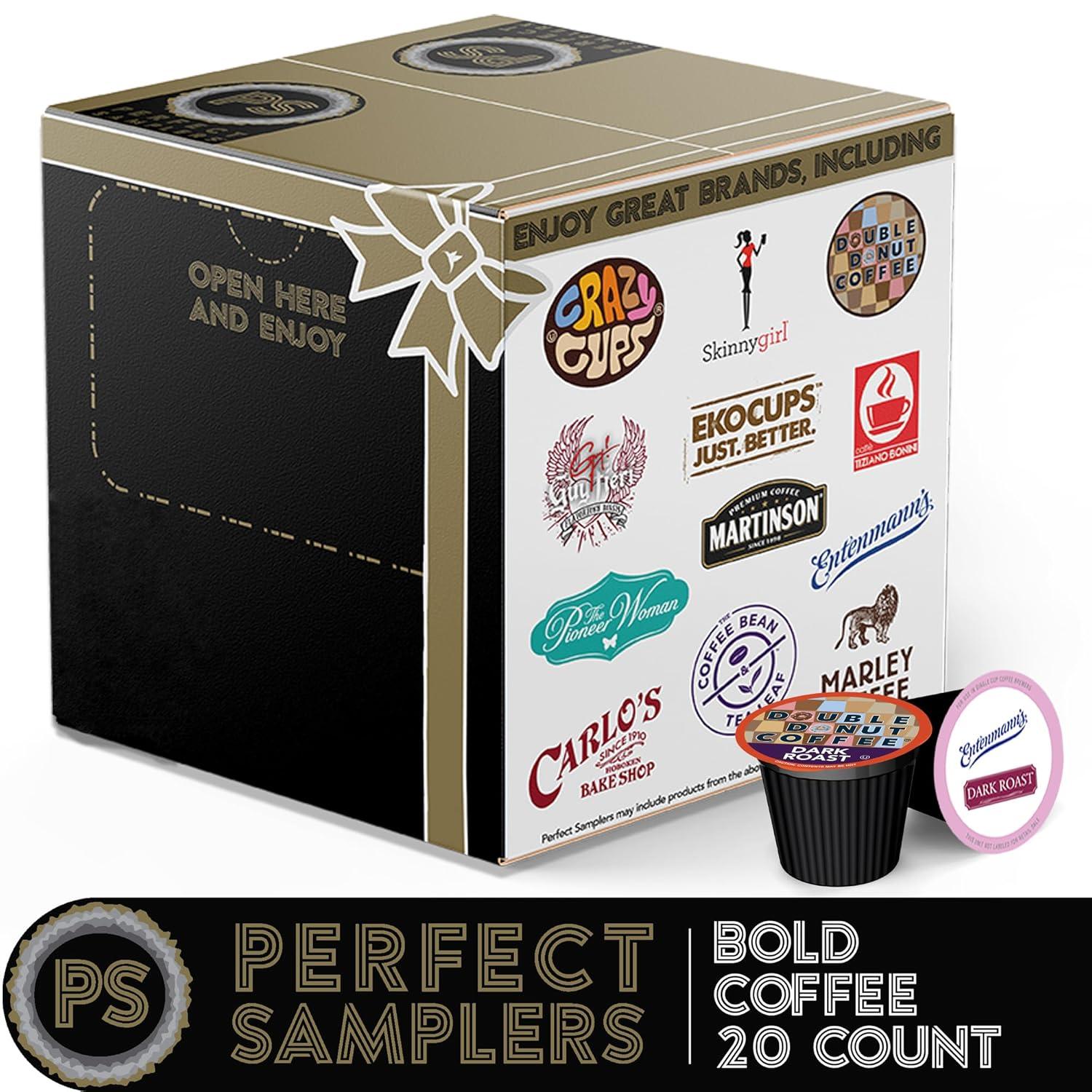 image:imageCrazy Cups Deluxe Holiday Hot Chocolate Gift Set Assorted Flavored Hot Chocolates for Keurig K Cups Machines Single Serve Hot Cocoa in Recyclable Pods 20 CountBold
