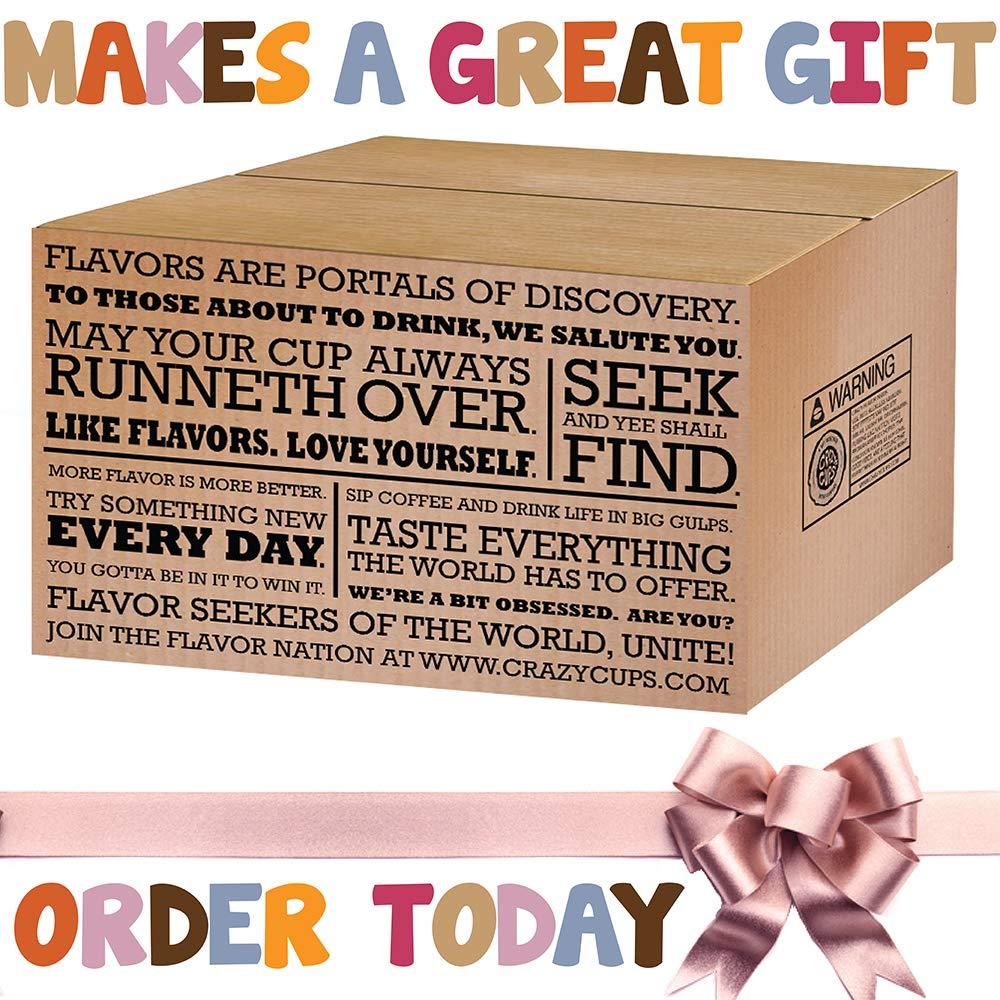 image:imageCrazy Cups Deluxe Holiday Hot Chocolate Gift Set Assorted Flavored Hot Chocolates for Keurig K Cups Machines Single Serve Hot Cocoa in Recyclable Pods 20 CountNew Hot Chocolate Variety Pack