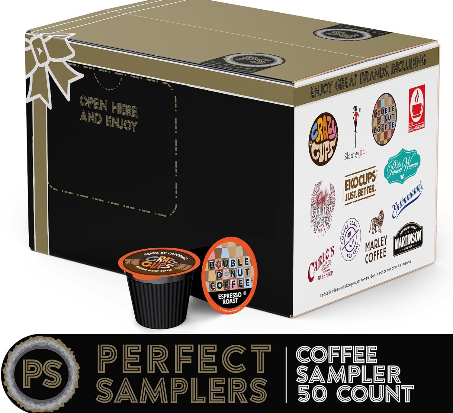 image:imageCrazy Cups Deluxe Holiday Hot Chocolate Gift Set Assorted Flavored Hot Chocolates for Keurig K Cups Machines Single Serve Hot Cocoa in Recyclable Pods 20 CountCoffee Lovers