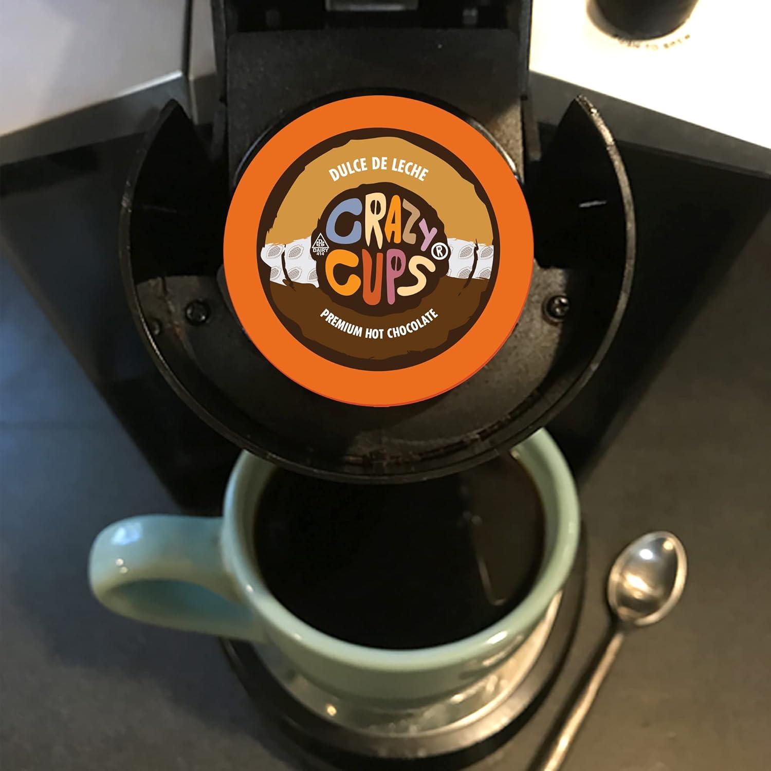 image:imageCrazy Cups Deluxe Holiday Hot Chocolate Gift Set Assorted Flavored Hot Chocolates for Keurig K Cups Machines Single Serve Hot Cocoa in Recyclable Pods 20 CountNew Hot Chocolate Variety Pack