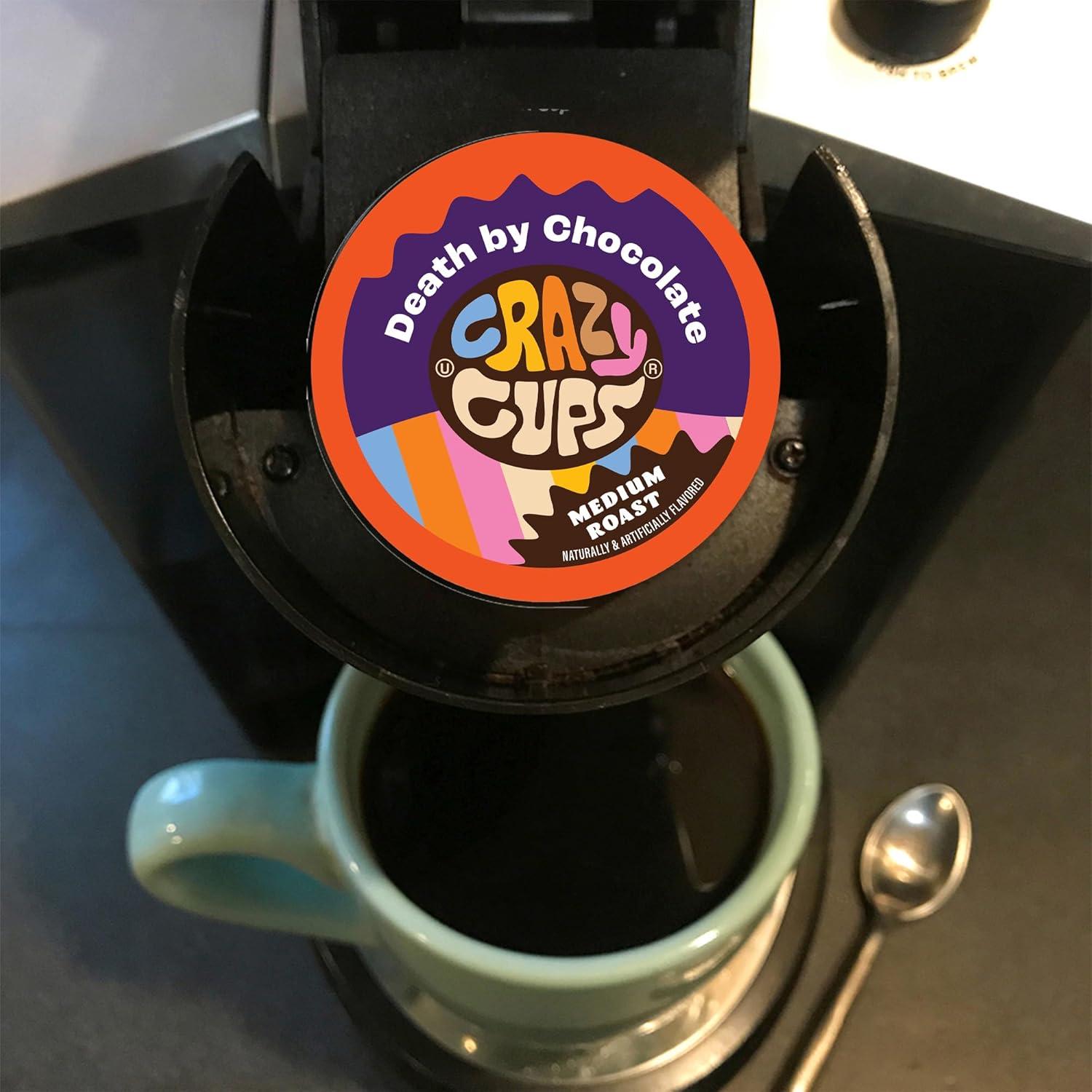 image:imageCrazy Cups Deluxe Holiday Hot Chocolate Gift Set Assorted Flavored Hot Chocolates for Keurig K Cups Machines Single Serve Hot Cocoa in Recyclable Pods 20 CountCoffee Variety Coffee Variety Pack Variety Pack