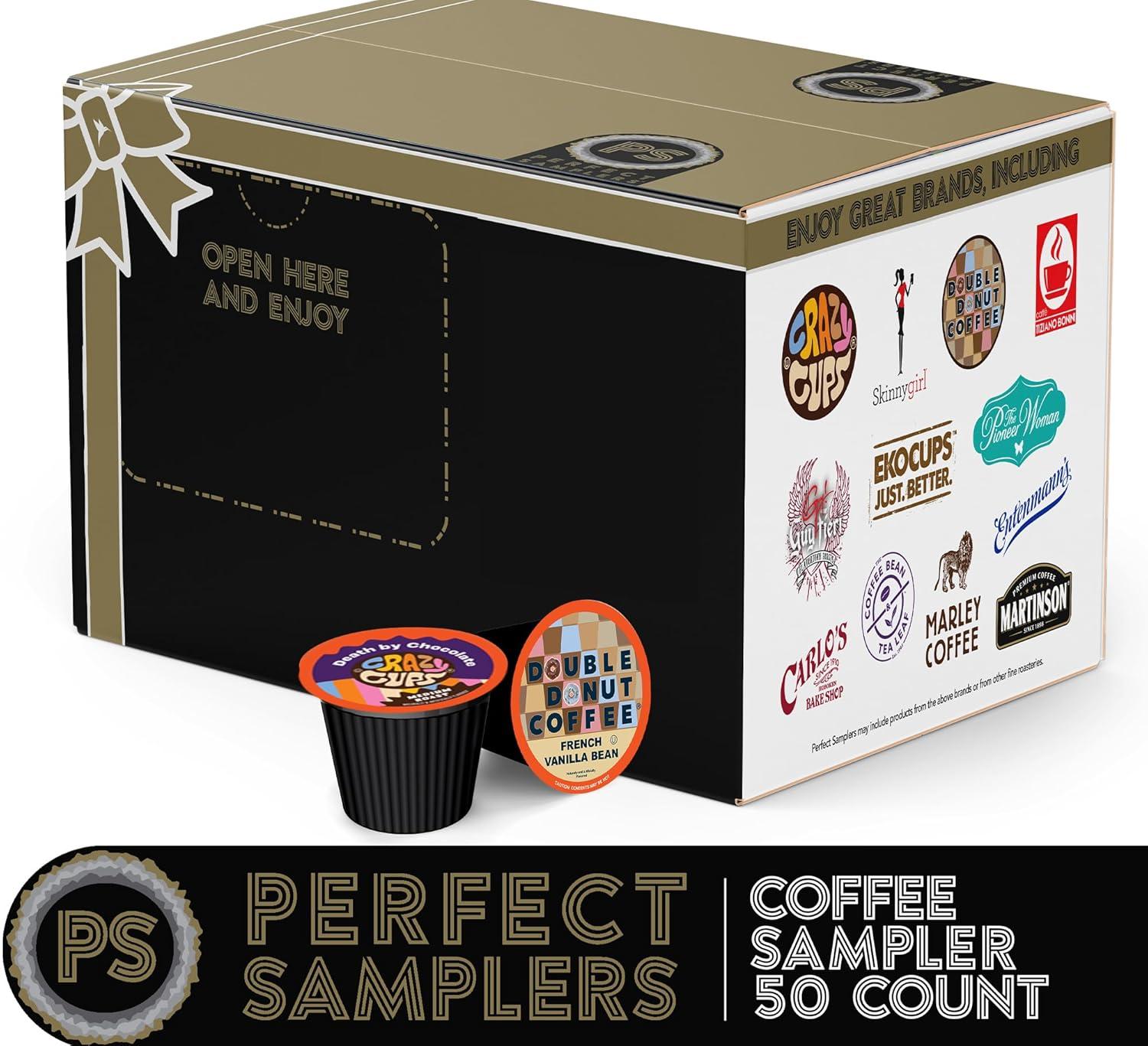 image:imageCrazy Cups Flavored Coffee Pods Holiday Spice amp Blend Single Serve Coffee for Keurig K Cups Machines Hot or Iced Medium Roast in RecyclablePack of 1 22 Count TotalCoffee Variety Pack