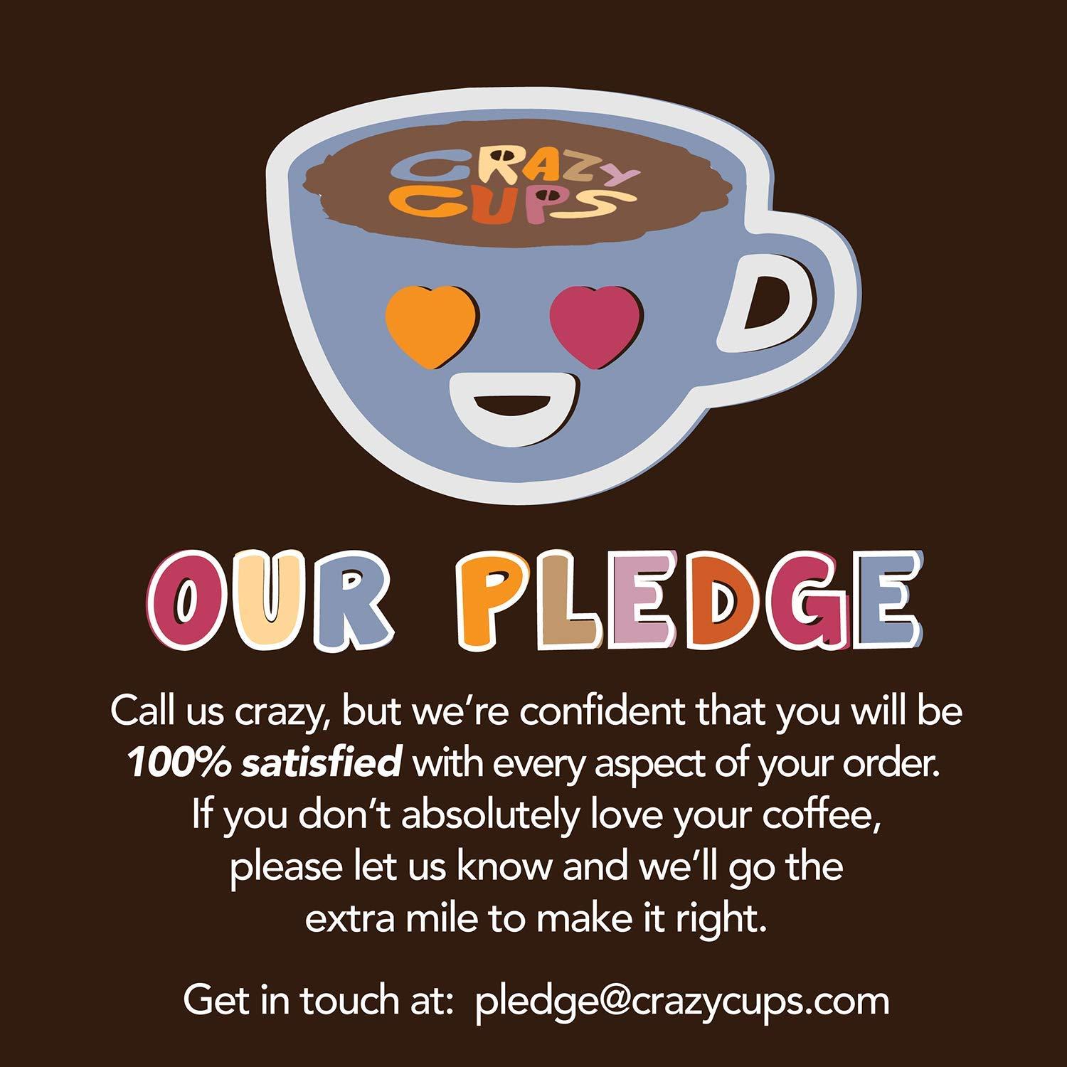 image:imageCrazy Cups Flavored Ground Decaf Holiday Coffee Decaffeinated Holiday Spice Coffee in 10 oz Bag For Brewing Flavored Hot or Iced Coffee Pack of 1Decaf Chocolate Hazelnut