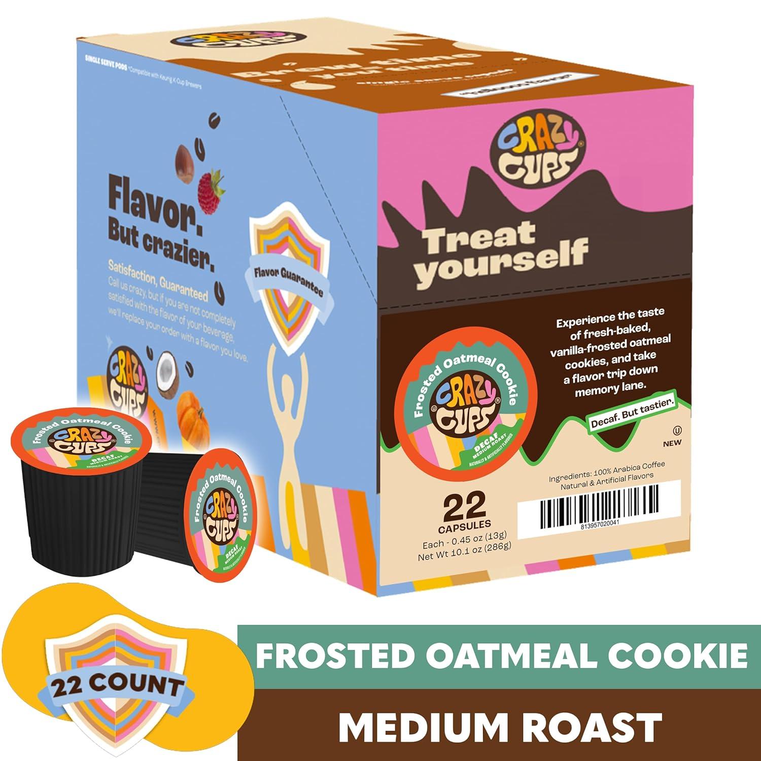image:imageCrazy Cups Santas Sugar Cookies DECAF 22ctFrosted Oatmeal Cookie