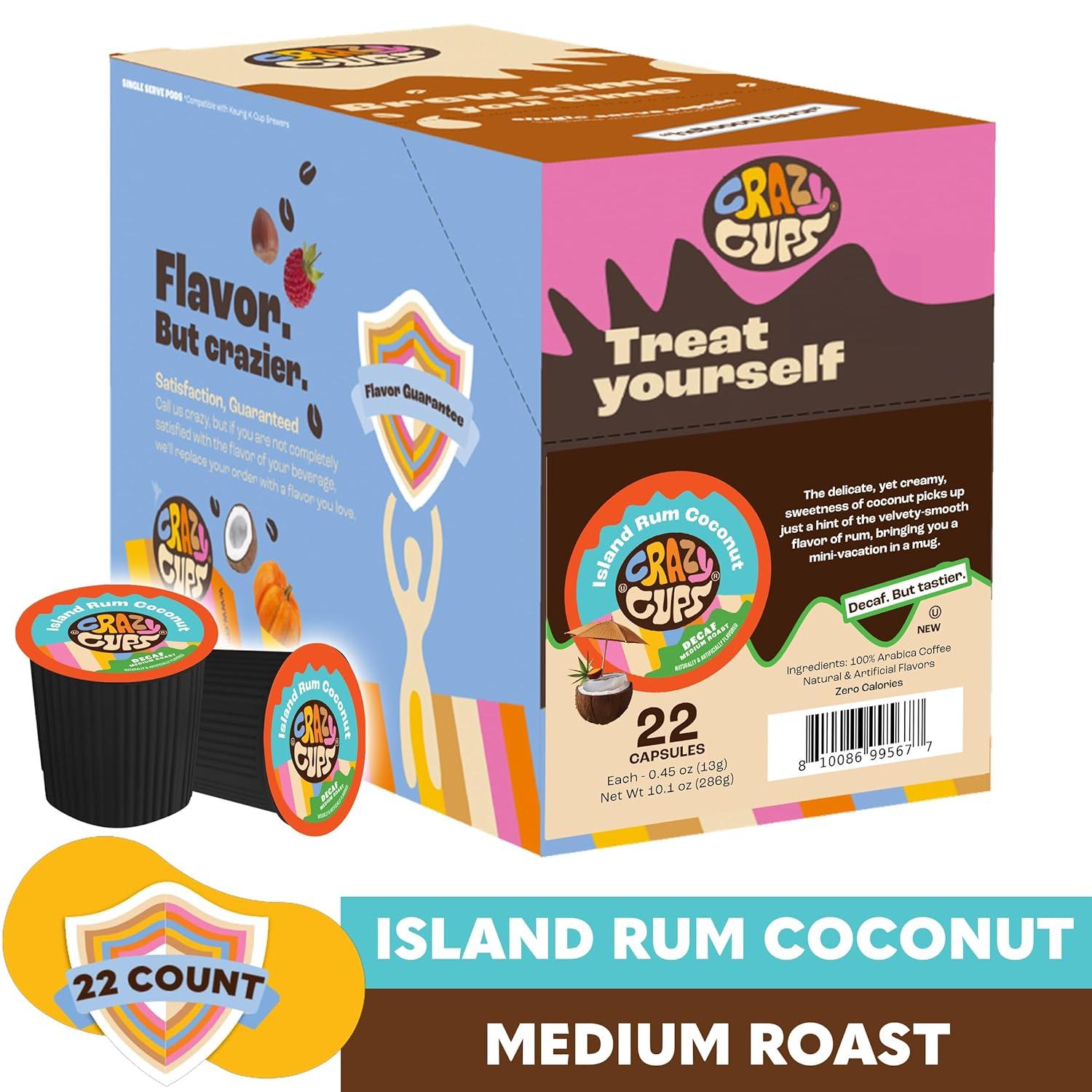 image:imageCrazy Cups Santas Sugar Cookies DECAF 22ctIsland Rum Coconut