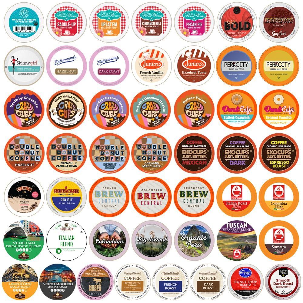 image:imageCrazy Cups Flavored Coffee Pods Holiday Spice amp Blend Single Serve Coffee for Keurig K Cups Machines Hot or Iced Medium Roast in RecyclablePack of 1 22 Count TotalCoffee Variety Pack