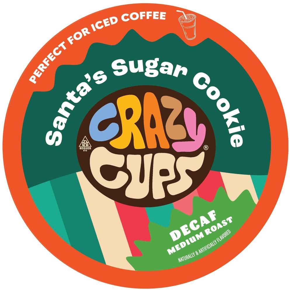 image:imageCrazy Cups Santas Sugar Cookies DECAF 22ctSantas Sugar Cookies