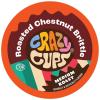 image:imageCrazy Cups Flavored Coffee Chestnut Brittle Holiday Blend for Keurig K Cups Machines Hot or Iced Medium Roast in Recyclable Pods Brown 22 CountChestnut Brittle
