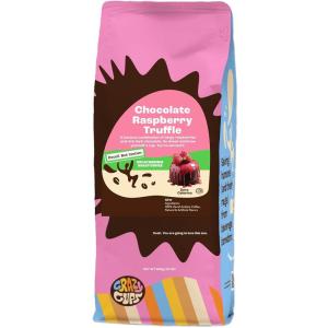 Crazy Cups Decaf Flavored Ground Coffee Variety Pack, Includes Chocolate Hazelnut, French Vanilla and Death by Chocolate, in 10 oz Bags, For Brewing Flavored Hot or Iced Decaf Coffee, Variety 3 Pack(Decaf Chocolate Raspberry Truffle)