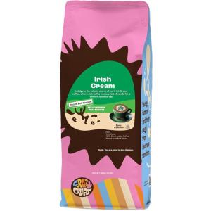 Crazy Cups Decaf Flavored Ground Coffee Variety Pack, Includes Chocolate Hazelnut, French Vanilla and Death by Chocolate, in 10 oz Bags, For Brewing Flavored Hot or Iced Decaf Coffee, Variety 3 Pack(Decaf Irish Cream)