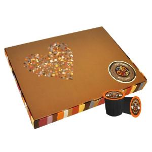 Crazy Cups Deluxe Holiday Hot Chocolate Gift Set, Assorted Flavored Hot Chocolates for Keurig K Cups Machines, Single Serve Hot Cocoa in Recyclable Pods, 20 Count(Hot Chocolate Gift Box Sampler)