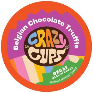 Crazy Cups Santa’s Sugar Cookies DECAF 22ct(Belgian Chocolate Truffle)