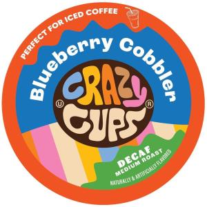 Crazy Cups Santa’s Sugar Cookies DECAF 22ct(Blueberry)