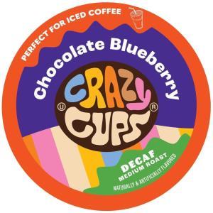 Crazy Cups Santa’s Sugar Cookies DECAF 22ct(Chocolate Blueberry)