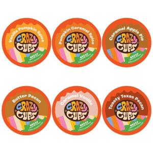 Crazy Cups Santa’s Sugar Cookies DECAF 22ct(Fall Variety)