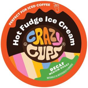 Crazy Cups Santa’s Sugar Cookies DECAF 22ct(Hot Fudge Ice Cream)