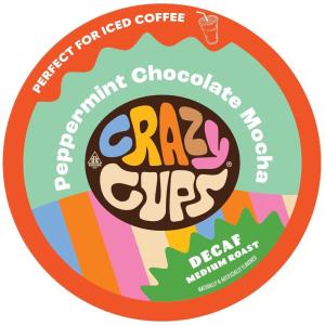 Crazy Cups Santa’s Sugar Cookies DECAF 22ct(Peppermint Chocolate Mocha)