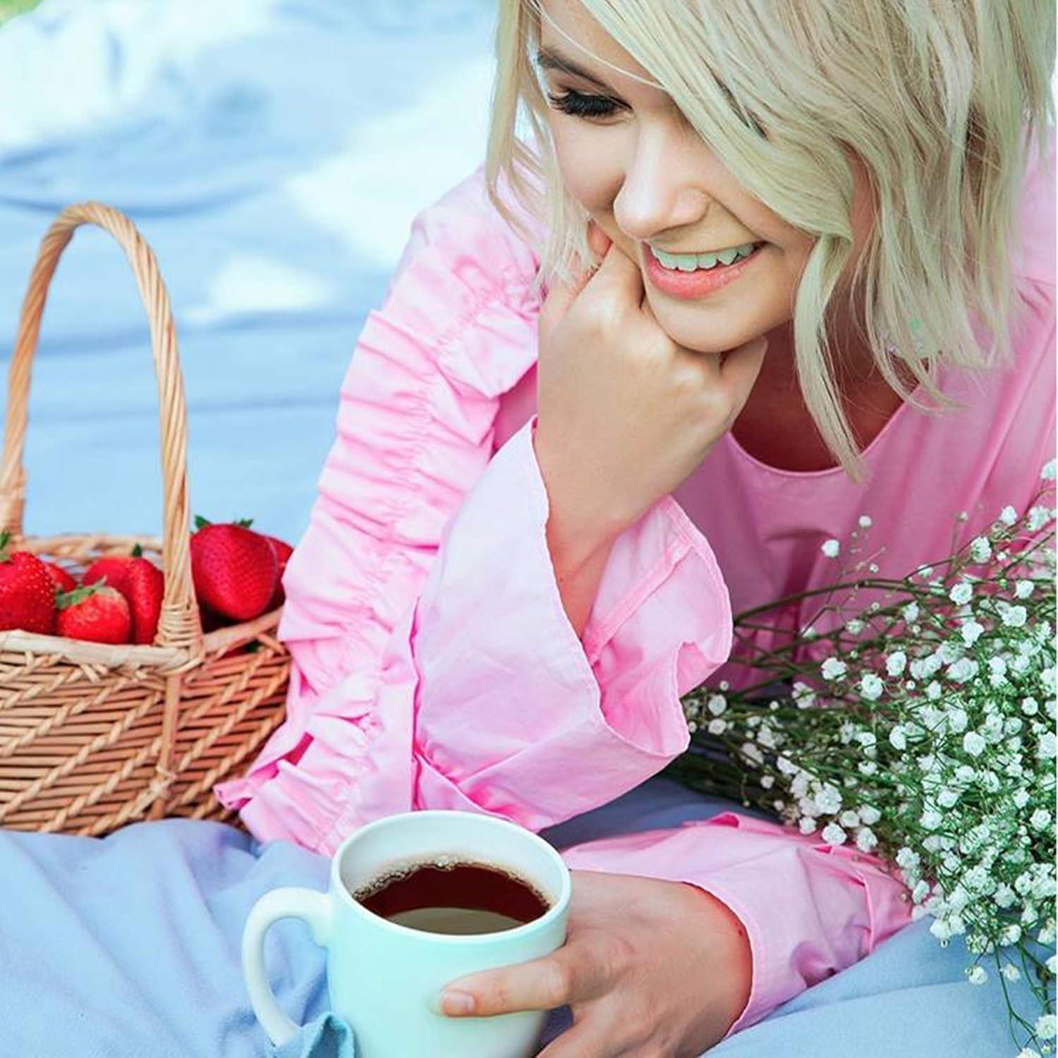 image:imageCrazy Cup Flavored Coffee Pods Blueberry Coffee Pods Blueberry Cobbler Coffee in Recyclable Single Serve Cups For Keurig K Cups Machines 22 CountDecaf Flavored Variety Pack