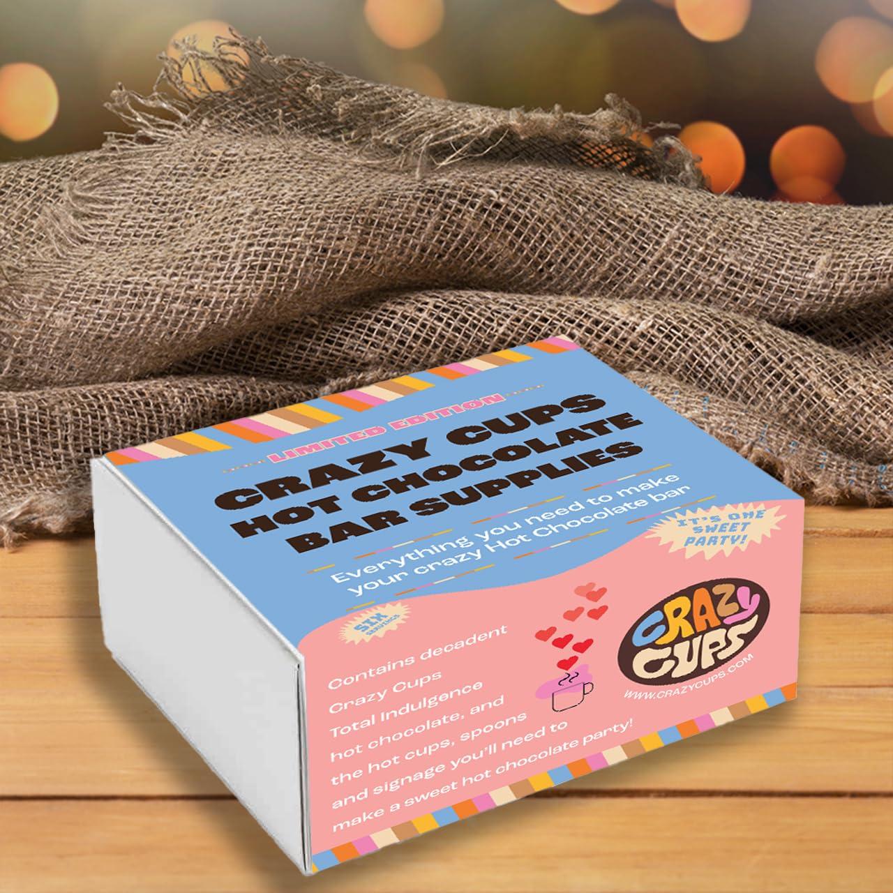 image:imageCrazy Cups Caffeinated Hot Chocolate Molten Chocolate Souffle Pods For Keurig K Cups Machines 100 Mg Of Caffeine Coffee Substitute Hot Cocoa Pods 22 CountHot Chocolate Bar Kit