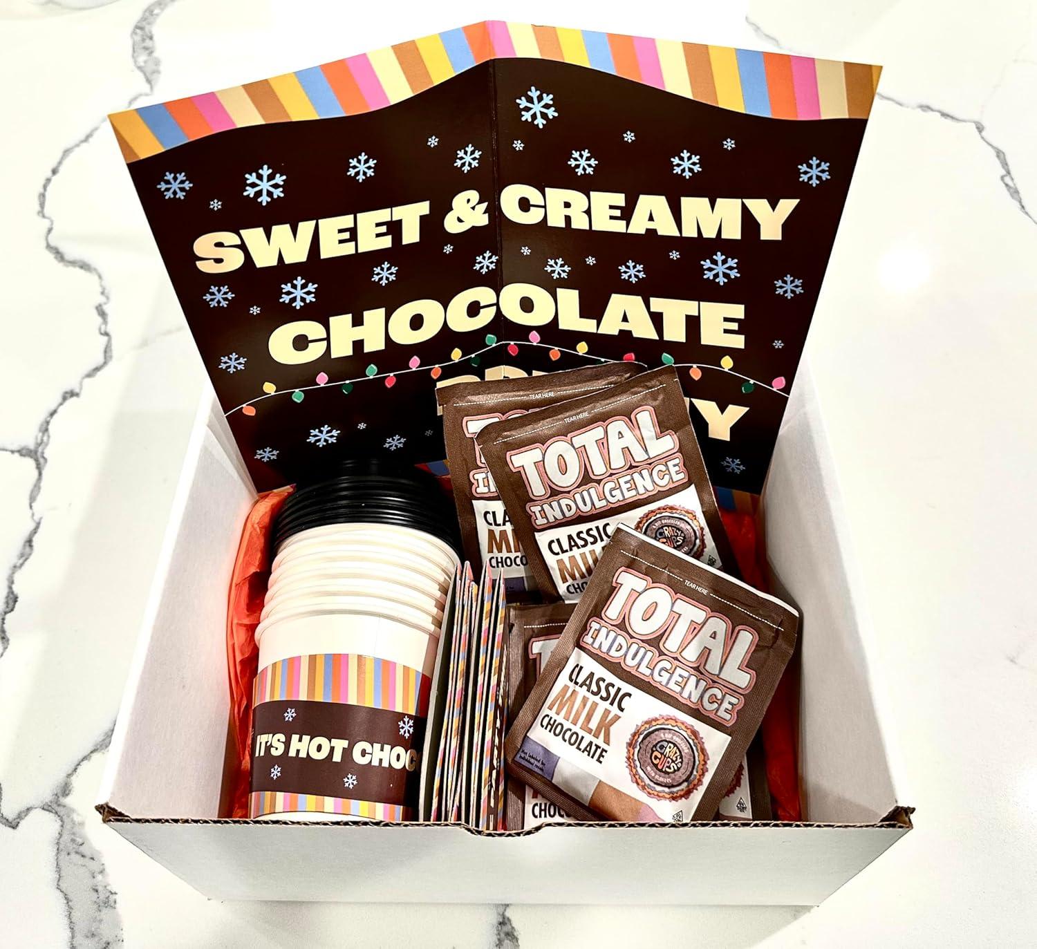 image:imageCrazy Cups Caffeinated Hot Chocolate Molten Chocolate Souffle Pods For Keurig K Cups Machines 100 Mg Of Caffeine Coffee Substitute Hot Cocoa Pods 22 CountHot Chocolate Bar Kit