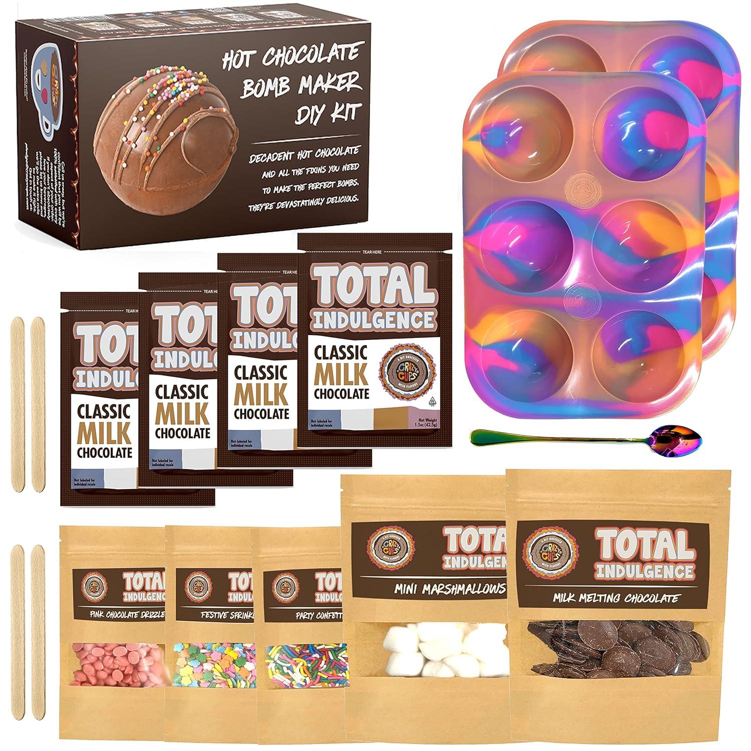 image:imageCrazy Cups Caffeinated Hot Chocolate Molten Chocolate Souffle Pods For Keurig K Cups Machines 100 Mg Of Caffeine Coffee Substitute Hot Cocoa Pods 22 CountHot Chocolate Bomb Kit