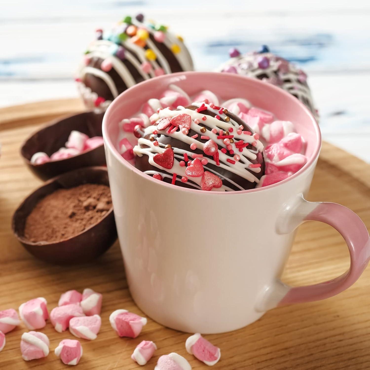 image:imageCrazy Cups Caffeinated Hot Chocolate Molten Chocolate Souffle Pods For Keurig K Cups Machines 100 Mg Of Caffeine Coffee Substitute Hot Cocoa Pods 22 CountHot Chocolate Bomb Kit