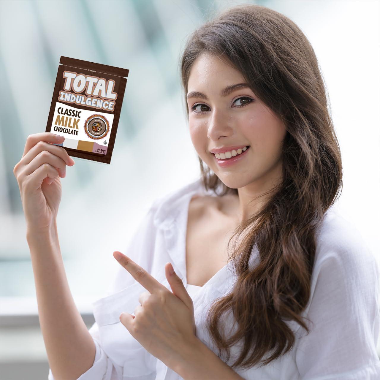 image:imageCrazy Cups Caffeinated Hot Chocolate Molten Chocolate Souffle Pods For Keurig K Cups Machines 100 Mg Of Caffeine Coffee Substitute Hot Cocoa Pods 22 CountHot Chocolate Bar Kit