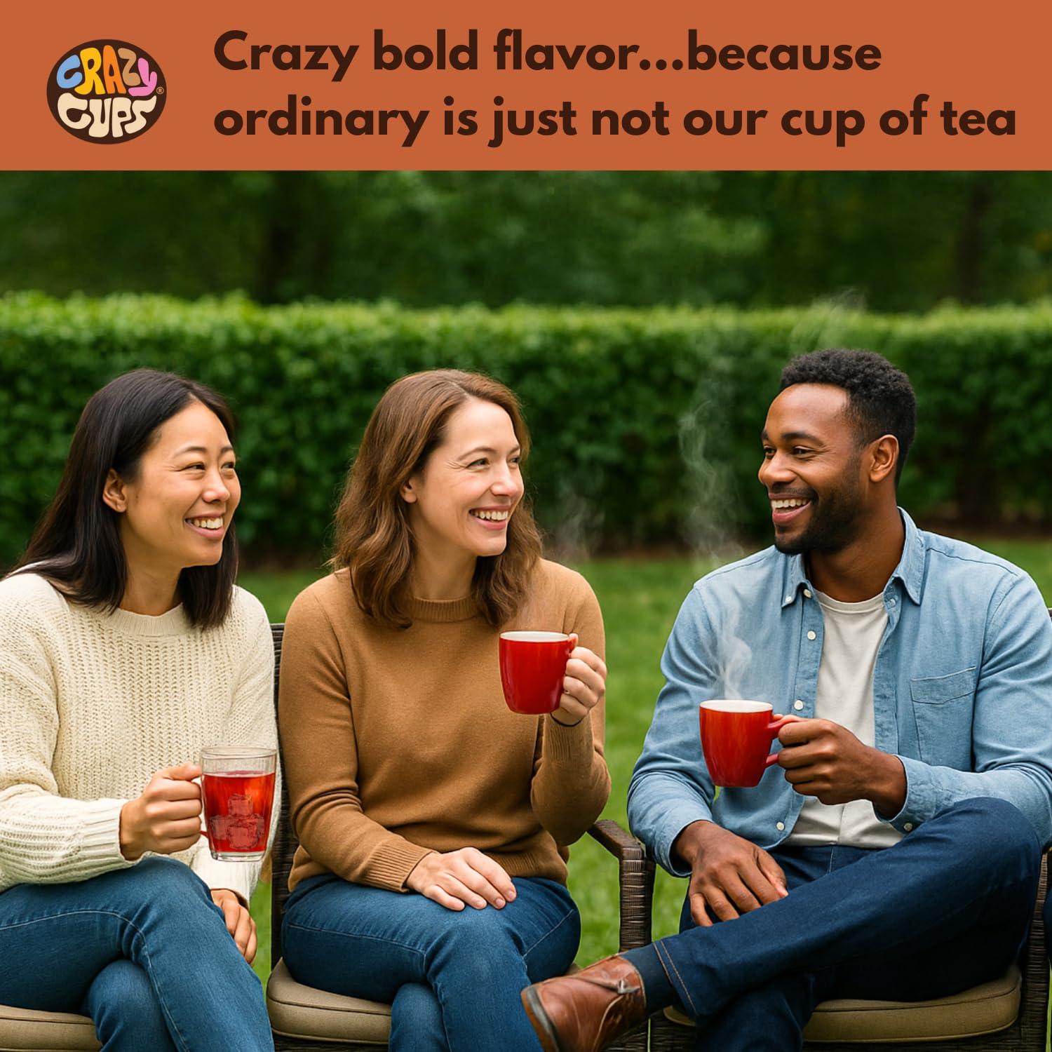 image:imageCrazy Cups Medium Roast Chocolate Coffee Lovers Coffee Pods Variety Pack 24 CountCinnamon