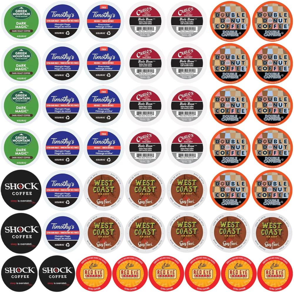 image:imagePerfect Samplers Hot Chocolate Pods Hot Cocoa Single Serve Cups for Keurig K Cup Brewers 40 CountVariety Pack