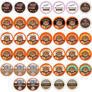 Perfect Samplers Hot Chocolate Pods, Hot Cocoa Single Serve Cups for Keurig K Cup Brewers, 40 Count(Hot Cocoa)